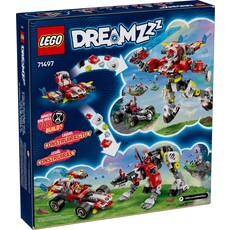 LEGO COOPER'S TIGER MECH & ZERO'S HOT ROD CAR