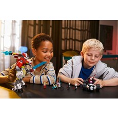 LEGO COOPER'S TIGER MECH & ZERO'S HOT ROD CAR