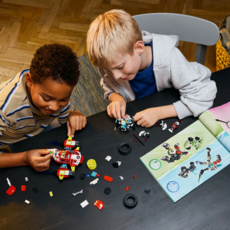 LEGO COOPER'S TIGER MECH & ZERO'S HOT ROD CAR