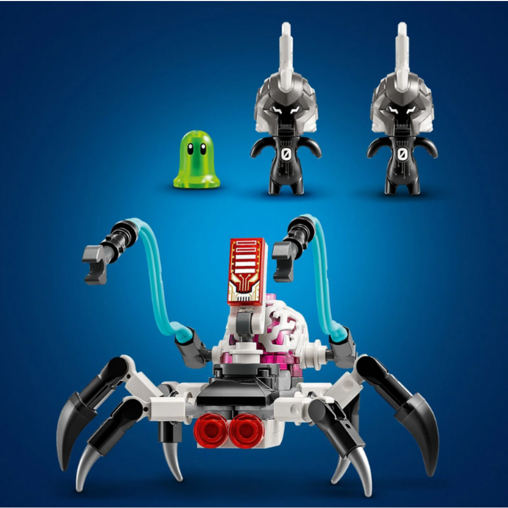 LEGO COOPER'S TIGER MECH & ZERO'S HOT ROD CAR