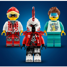 LEGO COOPER'S TIGER MECH & ZERO'S HOT ROD CAR