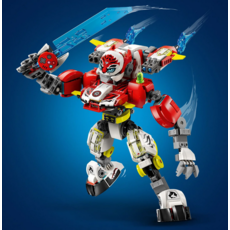LEGO COOPER'S TIGER MECH & ZERO'S HOT ROD CAR