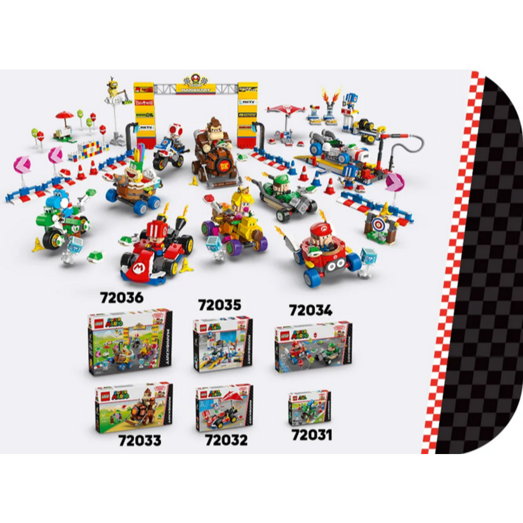LEGO MARIO KART - DONKEY KONG & DK JUMBO