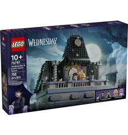 LEGO WEDNESDAY & ENID'S DORM ROOM