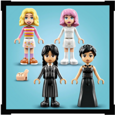 LEGO WEDNESDAY & ENID'S DORM ROOM