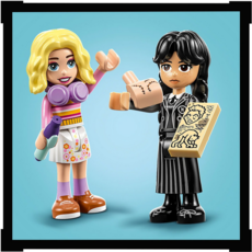 LEGO WEDNESDAY & ENID'S DORM ROOM