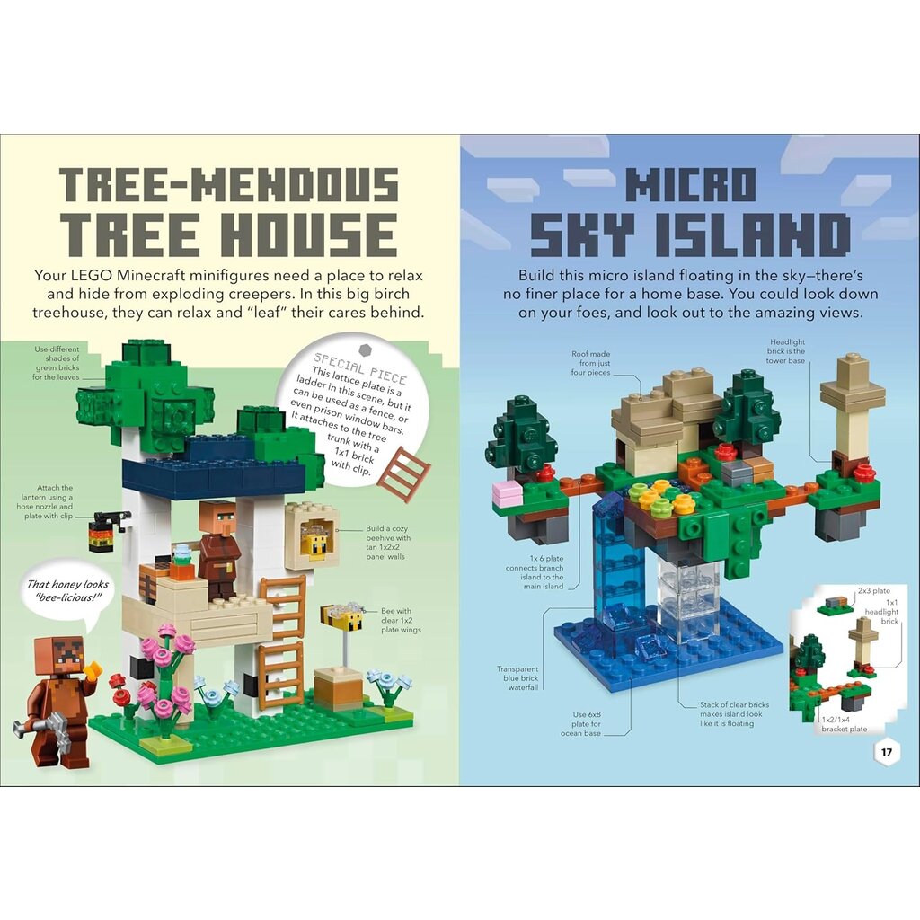 DK CHILDREN LEGO MINECRAFT IDEAS HB DK