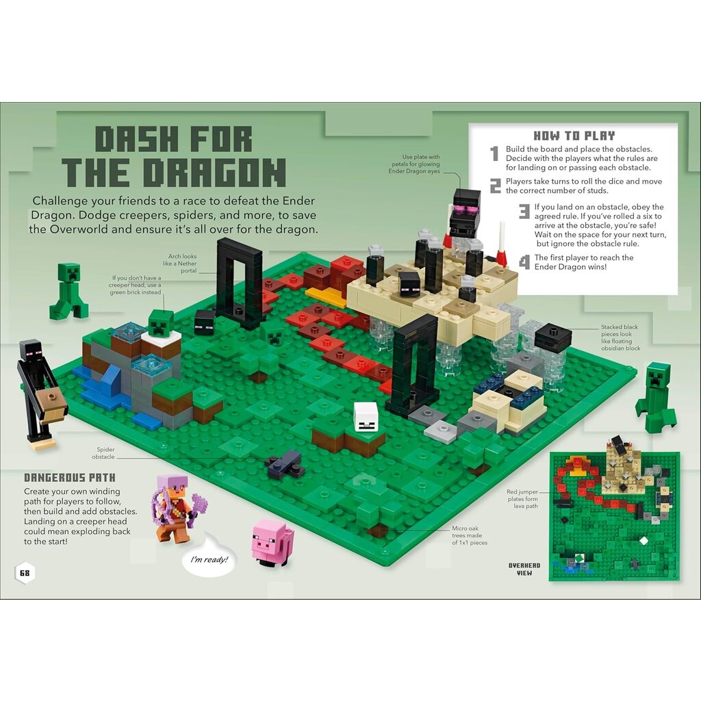DK CHILDREN LEGO MINECRAFT IDEAS HB DK