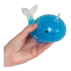 THE TOY NETWORK SQUEEZY BEAD NARWHAL