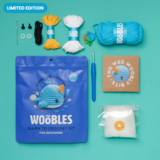 WOOBLES BJORN NARWHAL BEGINNER CROCHET KIT