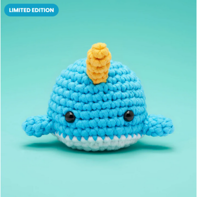WOOBLES BJORN NARWHAL BEGINNER CROCHET KIT