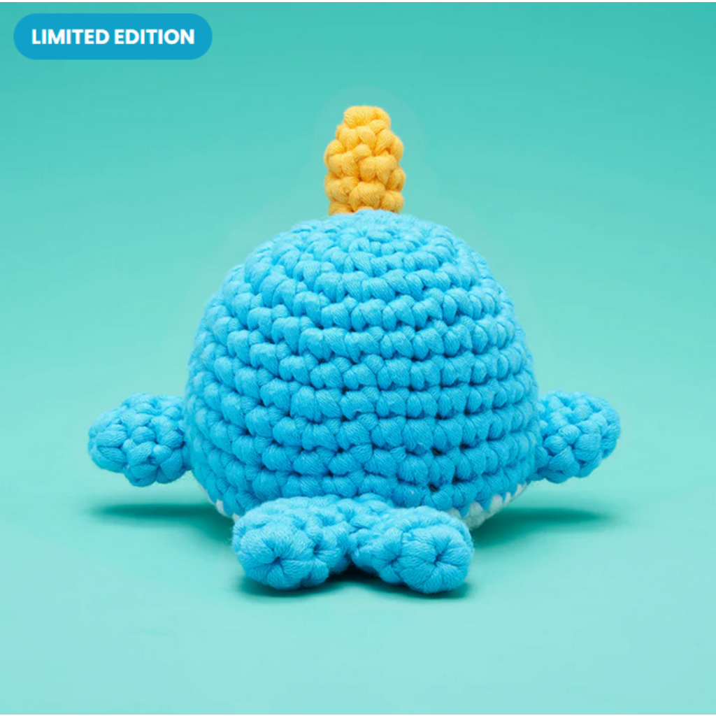 WOOBLES BJORN NARWHAL BEGINNER CROCHET KIT