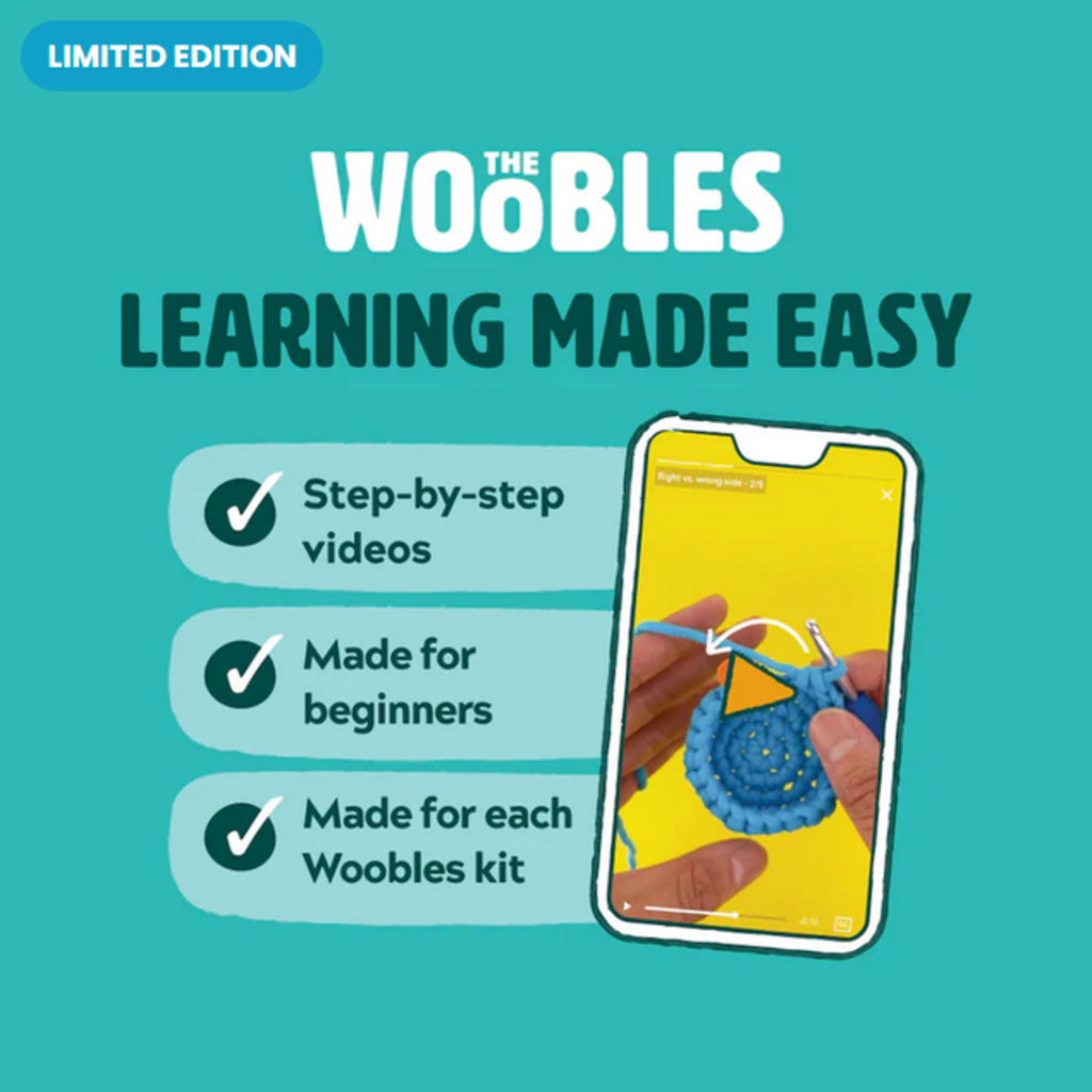 WOOBLES BJORN NARWHAL CROCHET KIT