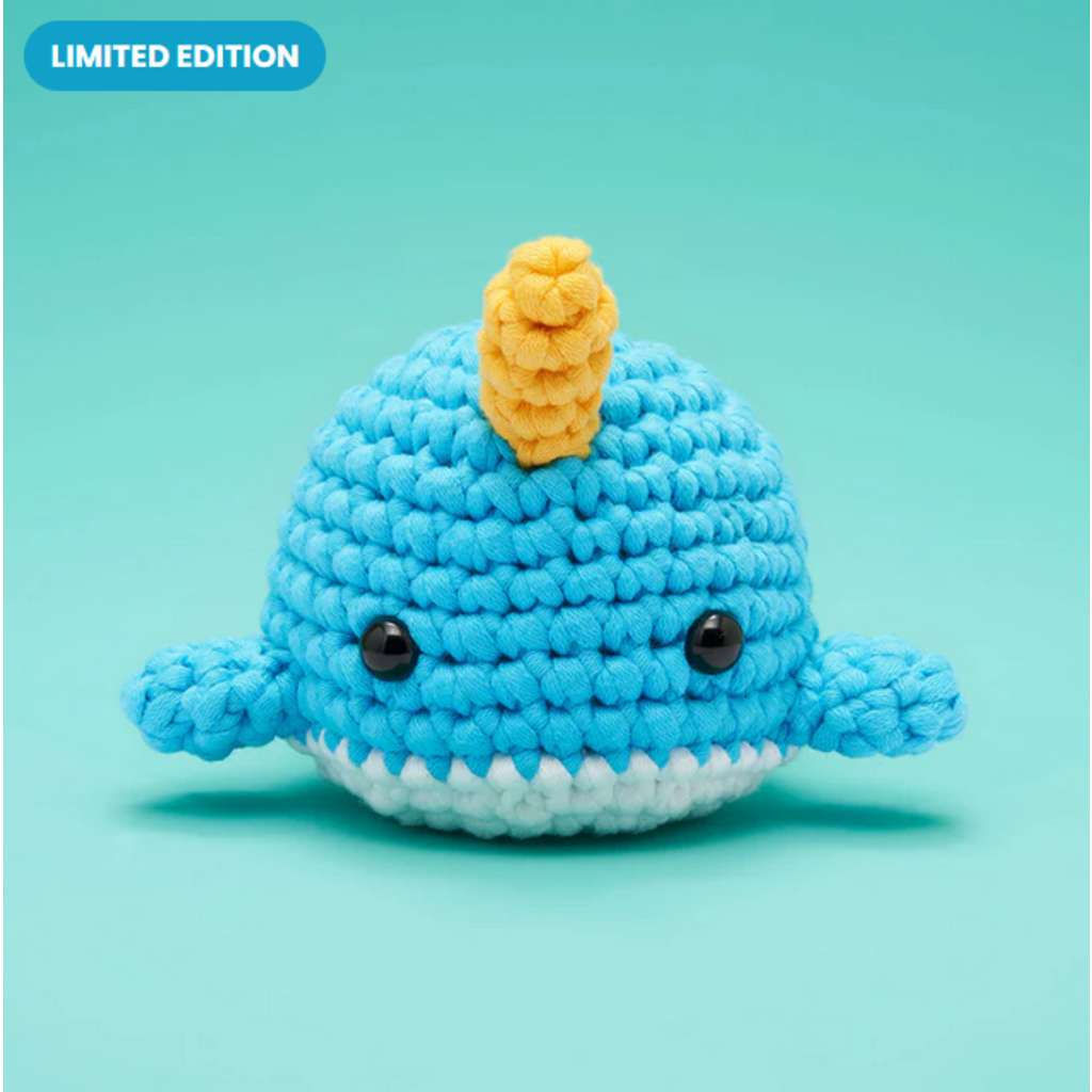WOOBLES BJORN NARWHAL BEGINNER CROCHET KIT