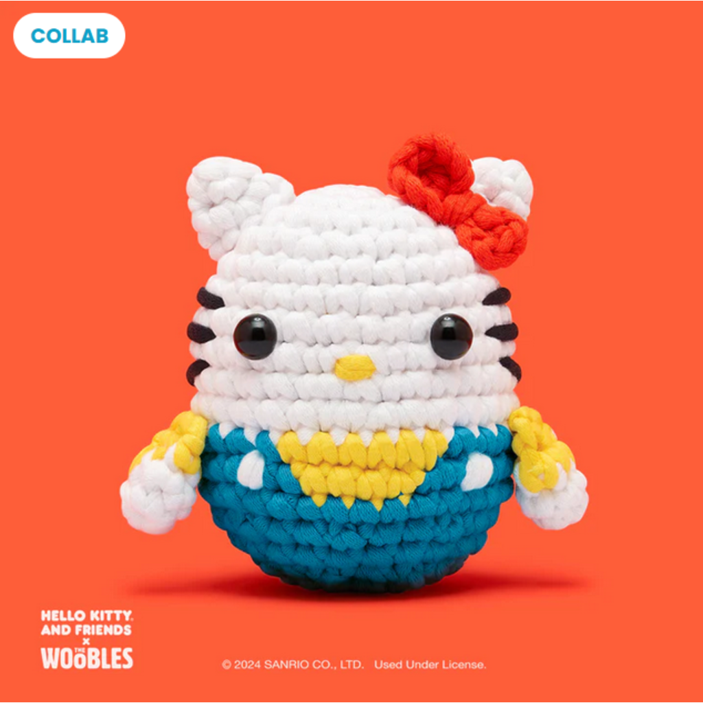 WOOBLES HELLO KITTY BEGINNER CROCHET KIT