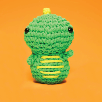 WOOBLES FRED DINO BEGINNER CROCHET KIT