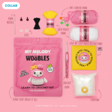WOOBLES MY MELODY BEGINNER CROCHET KIT