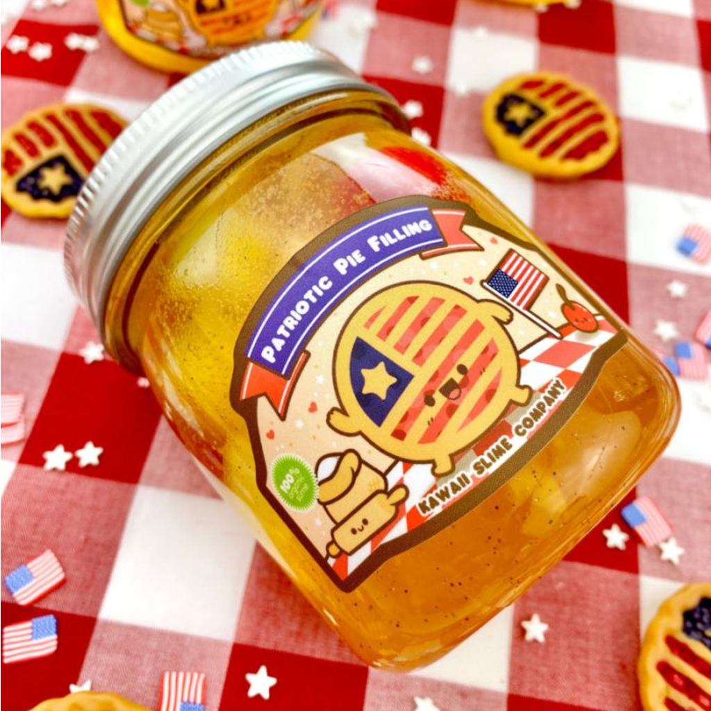 KAWAII SLIME COMPANY PATRIOTIC PIE FILLING JELLY SLIME