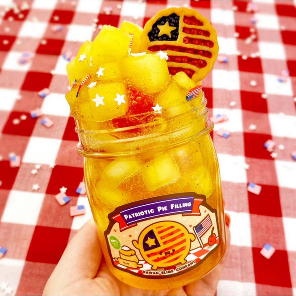 KAWAII SLIME COMPANY PATRIOTIC PIE FILLING JELLY SLIME