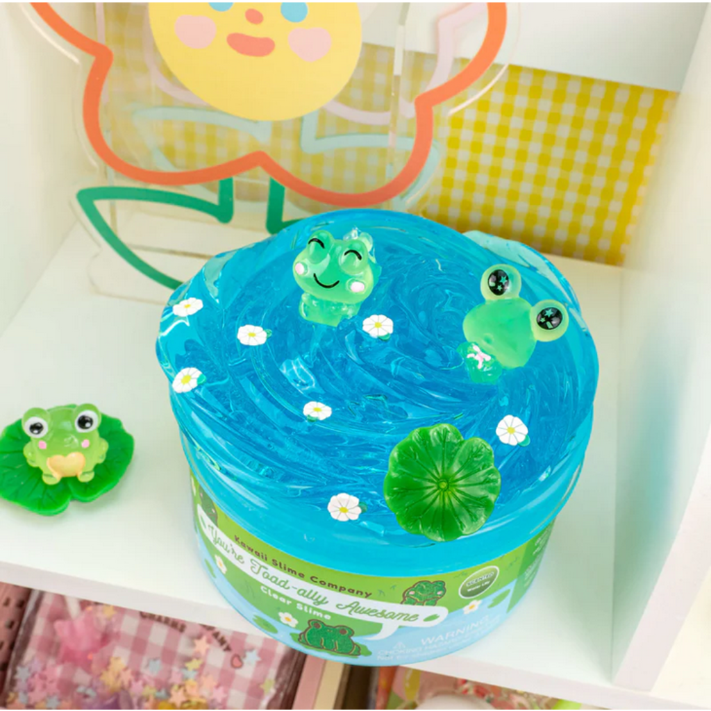 KAWAII SLIME COMPANY YOU'RE TOAD-ALLY AWESOME CLEAR SLIME