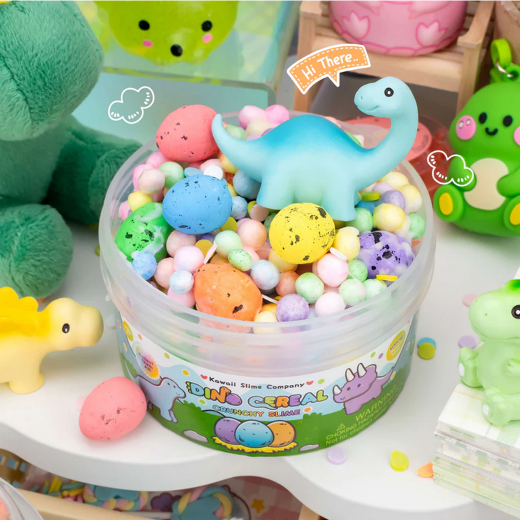 KAWAII SLIME COMPANY DINO CEREAL CRUNCHY SLIME