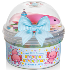 KAWAII SLIME COMPANY BABY AXOLOTL CLEAR SLIME