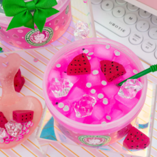KAWAII SLIME COMPANY MANGO DRAGONFRUIT LEMONADE REFRESHER SLIME