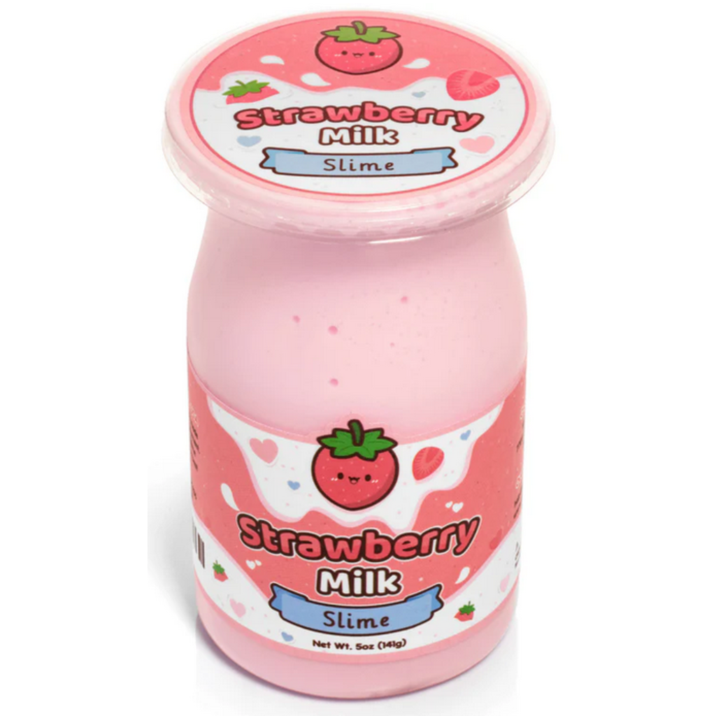 KAWAII SLIME COMPANY STRAWBERRY MILK GLOSSY SLIME