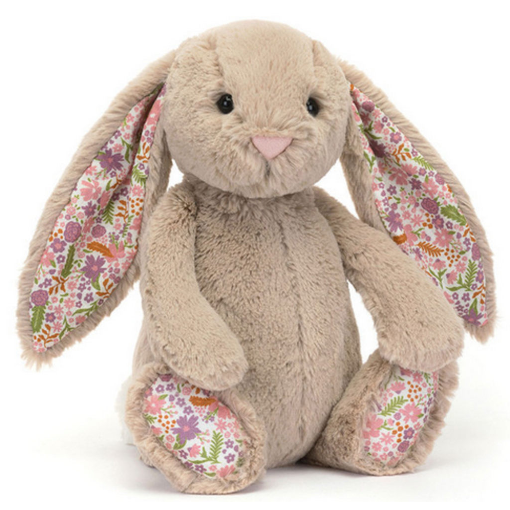 JELLY CAT BLOSSOM BASHFUL BUNNY ORIGINAL BEIGE - PETAL