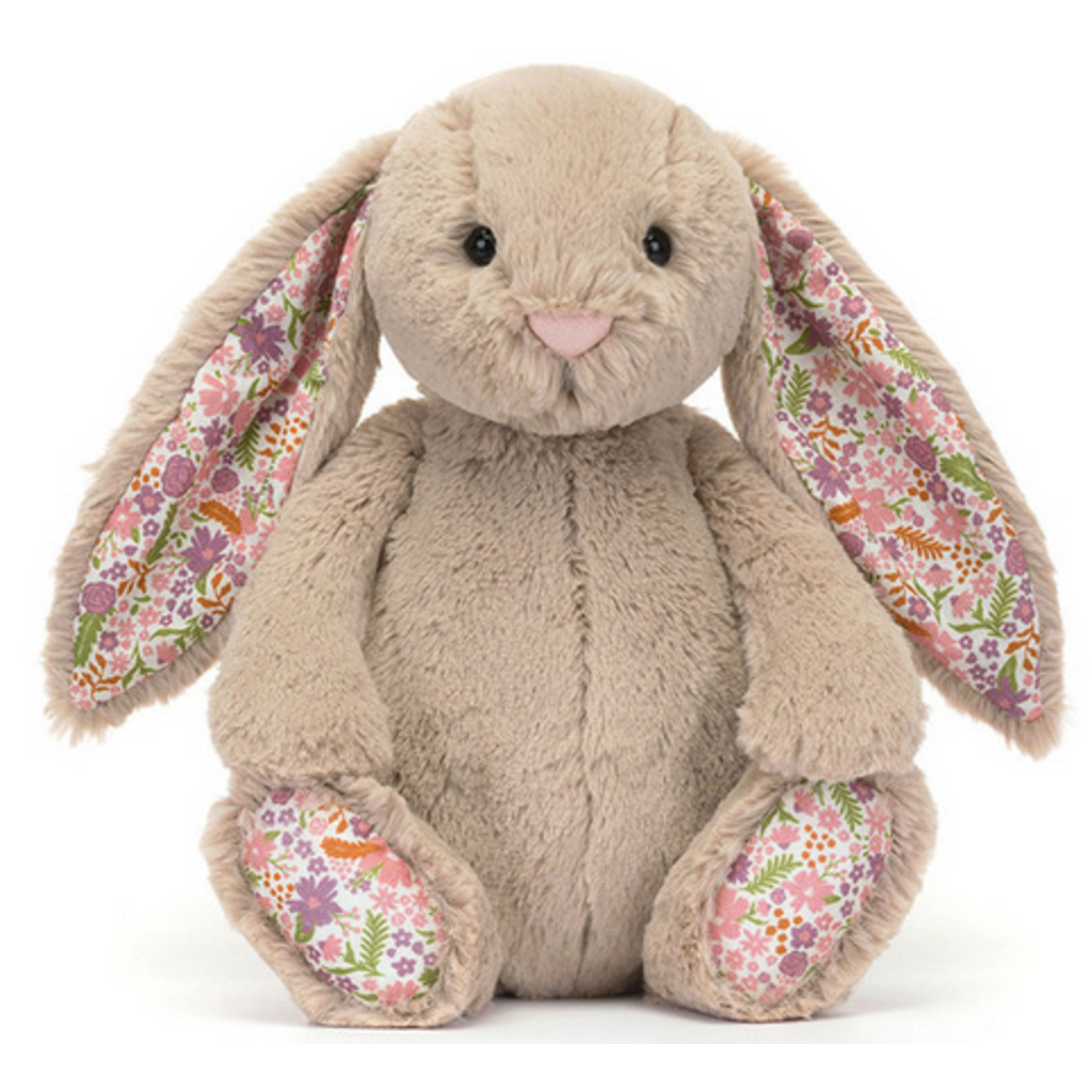 JELLY CAT BLOSSOM BASHFUL BUNNY ORIGINAL BEIGE - PETAL