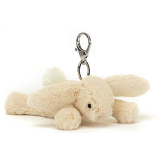 JELLY CAT SMUDGE RABBIT BAG CHARM