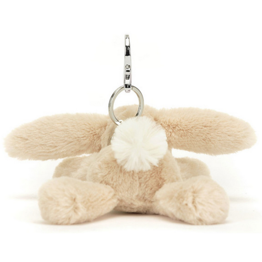 JELLY CAT SMUDGE RABBIT BAG CHARM