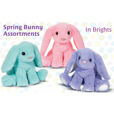 DOUGLAS COMPANY INC BRIGHT MINI SOFT BUNNY ASSORT.