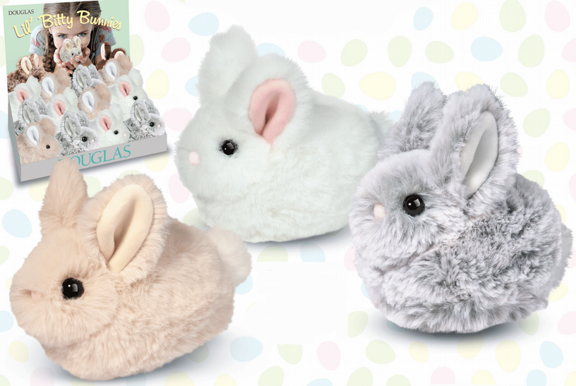 NATURAL LIL' BITTY BUNNY ASSORT. - THE TOY STORE