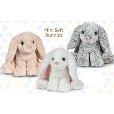 DOUGLAS COMPANY INC NATURAL MINI SOFT BUNNY ASSORT.