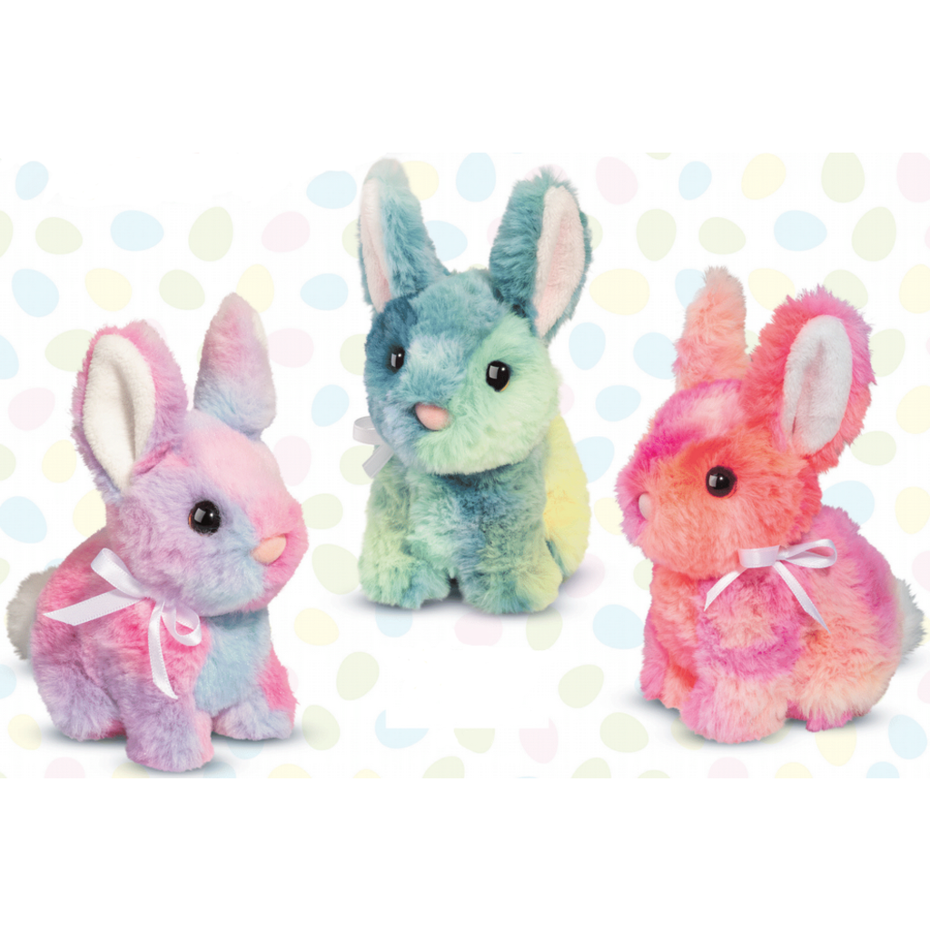 DOUGLAS COMPANY INC TIE DYE BUNNY ASSORT.