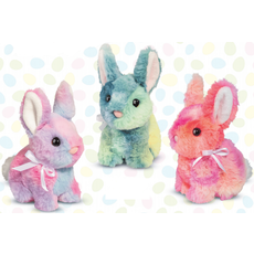 DOUGLAS COMPANY INC TIE DYE BUNNY ASSORT.