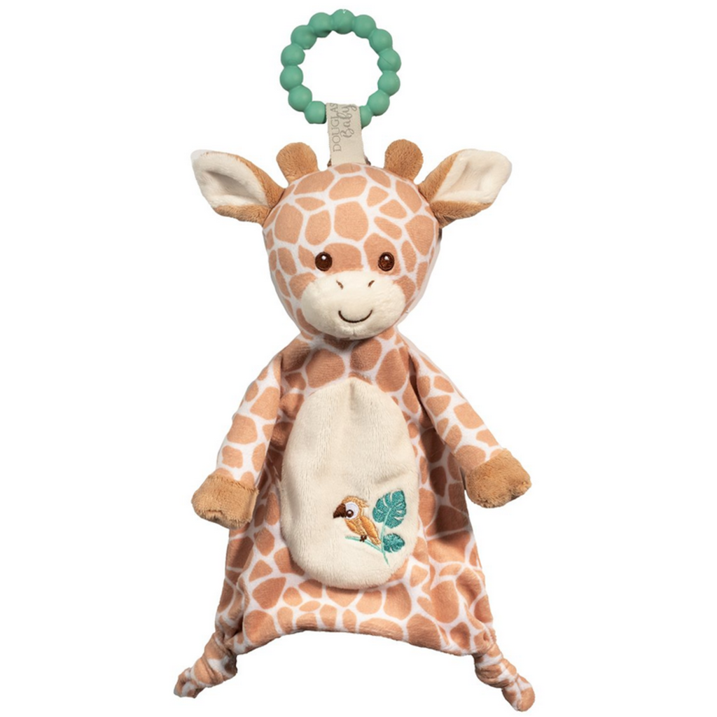 DOUGLAS COMPANY INC PLUSH TEETHER GEORGIE GIRAFFE*