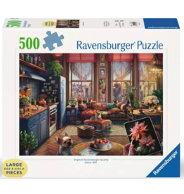 RAVENSBURGER USA COZY BOHO STUDIO 500 PC PUZZLE*