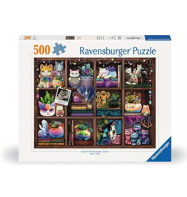 RAVENSBURGER USA CUBBY CATS AND SUCCULENTS 500 PC PUZZLE