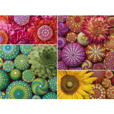 RAVENSBURGER USA MANDALA BLOOMS 500 PC PUZZLE*