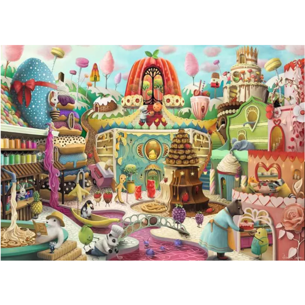 RAVENSBURGER USA SWEET STREET 1000 PC PUZZLE