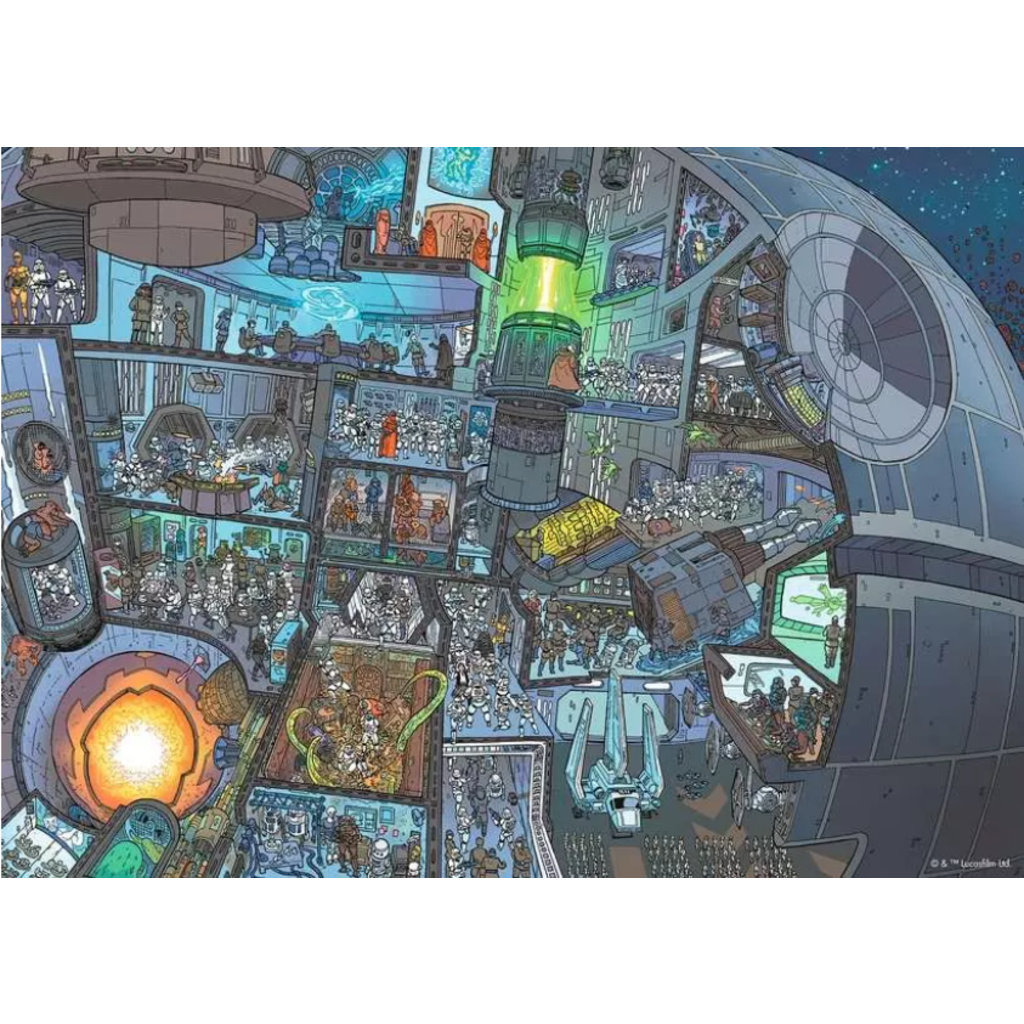 RAVENSBURGER USA WHERE'S WOOKIEE 1000 PC PUZZLE
