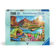 RAVENSBURGER USA CANYON CAMPING 1500 PC PUZZLE