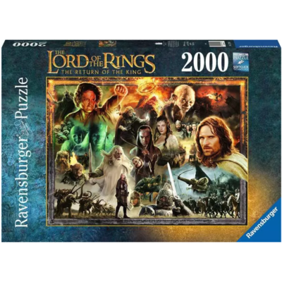 RAVENSBURGER USA RETURN OF THE KING 2000 PC PUZZLE
