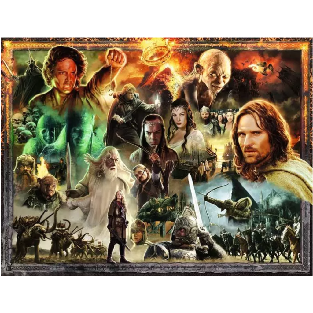 RAVENSBURGER USA RETURN OF THE KING 2000 PC PUZZLE