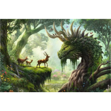 RAVENSBURGER USA FOREST DRAGON AWAKENS 3000 PC PUZZLE