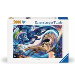 RAVENSBURGER USA DRAGON DAY AND NIGHT 5000 PC PUZZLE**