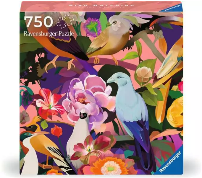 BIRD WATCHING 750 PC PUZZLE*