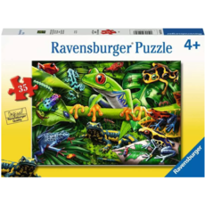 RAVENSBURGER USA AMAZING AMPHIBIANS 35 PC PUZZLE*